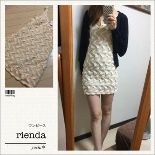 リエンダ(rienda)の値下げ＊ワンピース(ミニワンピース)