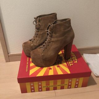 ジェフリーキャンベル(JEFFREY CAMPBELL)のLita Ins大人気 足長い(ブーティ)