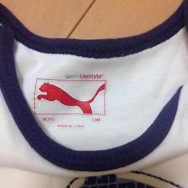 PUMA(プーマ)のPUMA ボディースーツ  キッズ/ベビー/マタニティのベビー服(~85cm)(肌着/下着)の商品写真