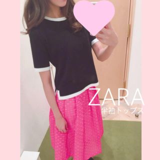 ザラ(ZARA)のZARA 半袖トップス (Tシャツ(半袖/袖なし))