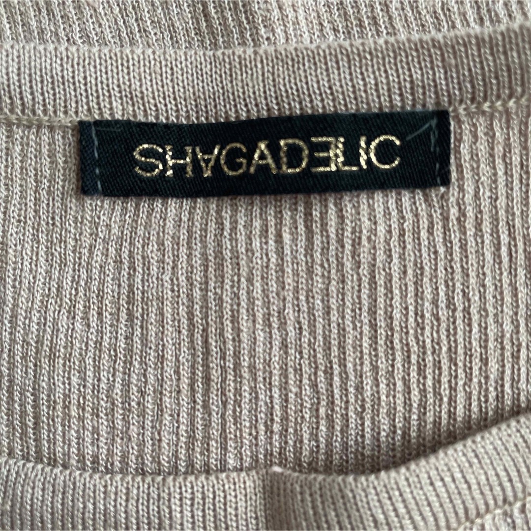 SHAGADELIC(シャガデリック)の【未着用】SHAGADELIC ノースリーブニット レディースのトップス(タンクトップ)の商品写真