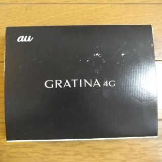 キョウセラ(京セラ)のSIMフリー　GRATINA ４G KYF31ブラック  新品未使用ドコモ動作済(携帯電話本体)