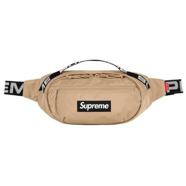 2018ss Supreme ショルダーバック Tan