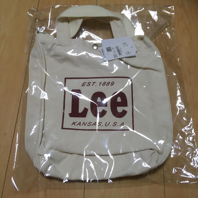 Lee(リー)の新品 未使用 LEE トート 2way ワインレッド レディースのバッグ(トートバッグ)の商品写真