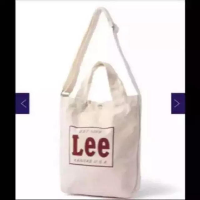 Lee(リー)の新品 未使用 LEE トート 2way ワインレッド レディースのバッグ(トートバッグ)の商品写真