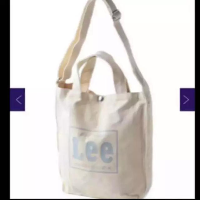 Lee(リー)の新品 未使用 LEE トート 2way ライトグレー レディースのバッグ(トートバッグ)の商品写真