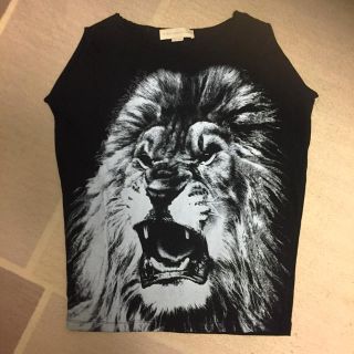 ステラマッカートニー(Stella McCartney)の【ステラマッカートニー】ライオンカットソー(Tシャツ(半袖/袖なし))