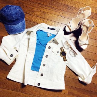 クラス(Class)のcecilmcbee♡s/s♡クロップド丈♡ストレッチ♡デニムジャケット♡(Gジャン/デニムジャケット)