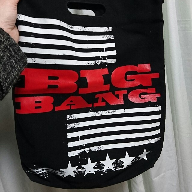 BIGBANG(ビッグバン)のBIGBANGトートバッグ♡ エンタメ/ホビーのCD(K-POP/アジア)の商品写真