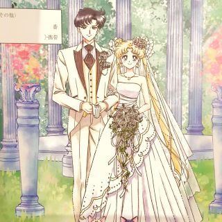 セーラームーン(セーラームーン)のセーラームーン☆婚姻届(役所に出せます♪)(ウェルカムボード)