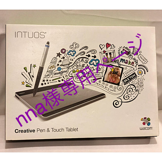 Wacom(ワコム)の未使用！新品！INTUOS Pen&Touch Sサイズ（CTH-480/S0） スマホ/家電/カメラのPC/タブレット(PC周辺機器)の商品写真