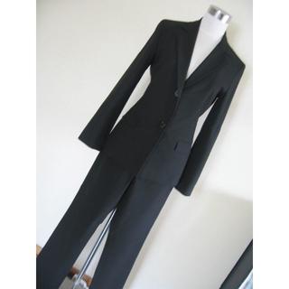 ナチュラルビューティーベーシック(NATURAL BEAUTY BASIC)のナチュラルビューティ パンツスーツ 黒 S・M(スーツ)