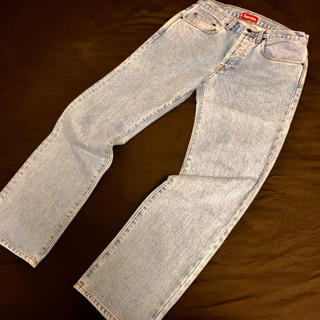 シュプリーム(Supreme)の30 Supreme 16aw Washed Regular Jeans(デニム/ジーンズ)