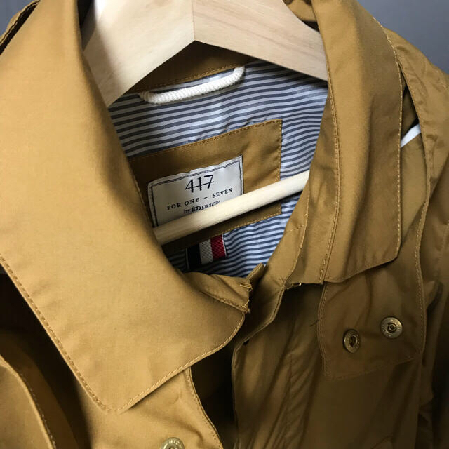 JOURNAL STANDARD(ジャーナルスタンダード)の【417 EDIFICE】バルマカーン(ステンカラー)コート メンズのジャケット/アウター(ステンカラーコート)の商品写真