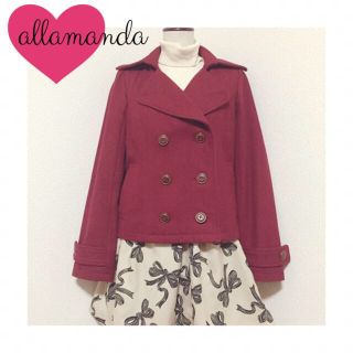 アラマンダ(allamanda)のallamanda♡Pコート(ピーコート)