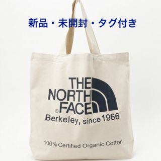 ザノースフェイス(THE NORTH FACE)の【新品未開封タグ付】THE NORTH FACEオーガニックコットントートバッグ(トートバッグ)