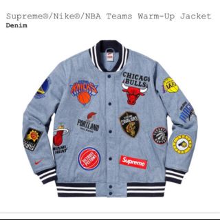 シュプリーム(Supreme)のsupreme NBA denim(Gジャン/デニムジャケット)