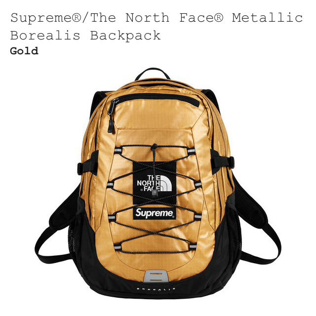 Supreme(シュプリーム)のThe NorthFace Metallic Borealis Backpack メンズのバッグ(バッグパック/リュック)の商品写真