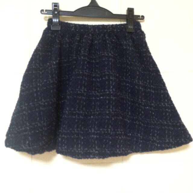 dazzlin(ダズリン)のツィードフレアスカート レディースのスカート(ミニスカート)の商品写真