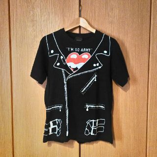 ビームス(BEAMS)の味あり！　ビームスＴ　ロック　ライダース柄(Tシャツ/カットソー(半袖/袖なし))