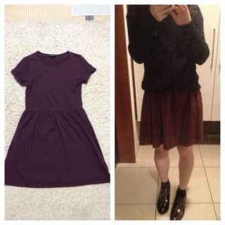 トップショップ(TOPSHOP)のTOP SHOP とスカート(ひざ丈ワンピース)