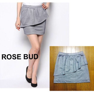 ローズバッド(ROSE BUD)の2014 ROSE BUD skirt(ミニスカート)