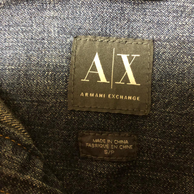 ARMANI EXCHANGE(アルマーニエクスチェンジ)のデニムシャツ  アルマーニエクスチェンジ メンズのトップス(シャツ)の商品写真