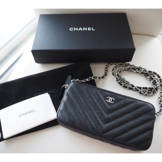 専用　CHANEL 財布 シルバー デカココ エアライン トルコロール