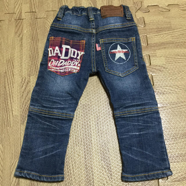 daddy oh daddy(ダディオーダディー)のDaddy Oh Daddy ワッペンデニム キッズ/ベビー/マタニティのキッズ服男の子用(90cm~)(パンツ/スパッツ)の商品写真