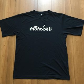 モンベル(mont bell)のmont-bell 黒 Tシャツ(Tシャツ/カットソー(半袖/袖なし))