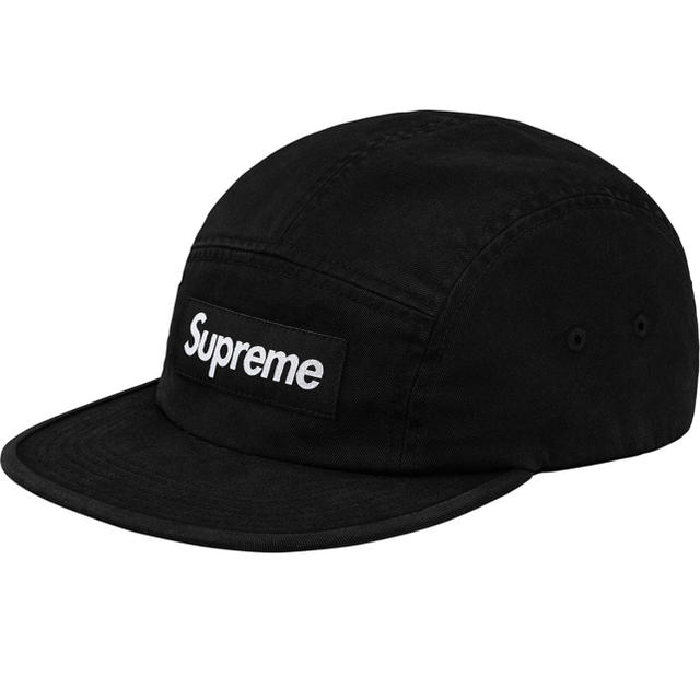 Supreme Washed Chino Twill CampCap2018ss