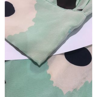 マリメッコ(marimekko)のマリメッコ unikko シルクシャツ♡(シャツ/ブラウス(長袖/七分))