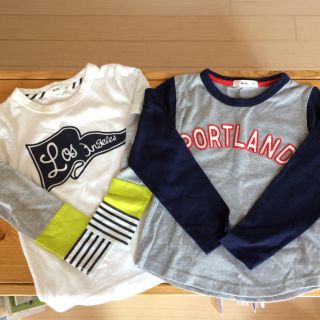 エムピーエス(MPS)の2枚セット🉐 ロンT✨ MPS👕 120(Tシャツ/カットソー)