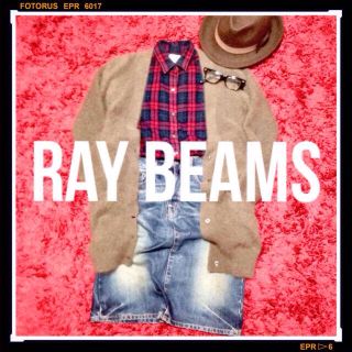 ビームス(BEAMS)のRAY BEAMS モヘアカーディガン(カーディガン)