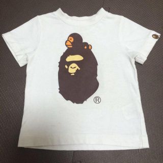 アベイシングエイプ(A BATHING APE)のBAPEKIDS Tシャツ 90(Tシャツ(半袖/袖なし))