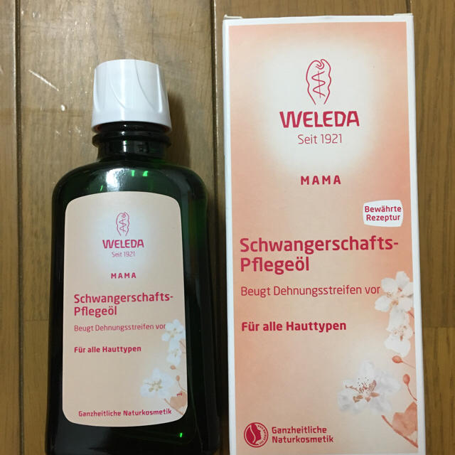 WELEDA(ヴェレダ)のヴェレダ マタニティストレッチマークオイル 100ml 新品 キッズ/ベビー/マタニティのマタニティ(妊娠線ケアクリーム)の商品写真