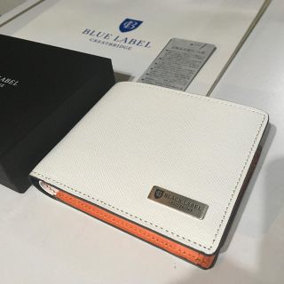 バーバリーブラックレーベル(BURBERRY BLACK LABEL)の新品★タグ付き★クレストブリッジ★二つ折り 財布★ウォレット☆★グッチ ポーター(折り財布)