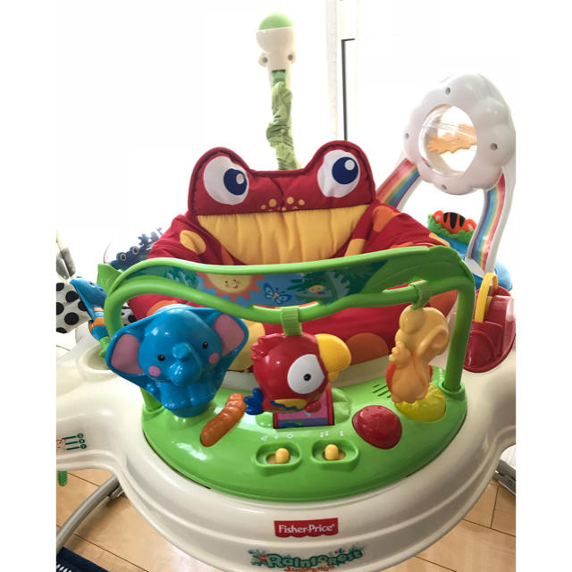 Fisher-Price(フィッシャープライス)の美品 ジャンパルー キッズ/ベビー/マタニティのおもちゃ(ベビージム)の商品写真