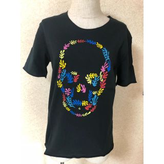 ルシアンペラフィネ(Lucien pellat-finet)のlucien pellat-finet スカルTシャツ 美品XS(Tシャツ(半袖/袖なし))