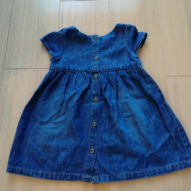 NEXT(ネクスト)の【next baby】デニムワンピース キッズ/ベビー/マタニティのベビー服(~85cm)(ワンピース)の商品写真