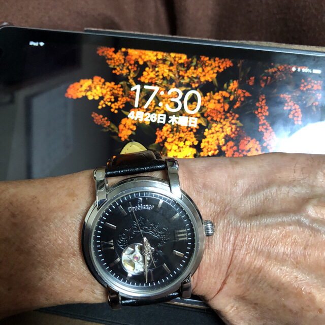 Orobianco(オロビアンコ)のじゅんち様専用        オロビアンコ ブラック メンズの時計(腕時計(アナログ))の商品写真
