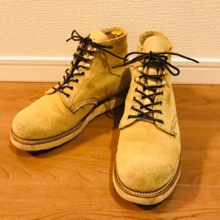 レッドウィング(REDWING)のレッドウィング 8167 旧羽タグ プレーントゥ スエード カスタム 7D(ブーツ)