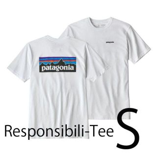 パタゴニア(patagonia)の新品 即日発送 S パタゴニア JPサイズM P6 ロゴ Tシャツ白2018(Tシャツ/カットソー(半袖/袖なし))