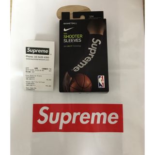 シュプリーム(Supreme)のSupreme Nike NBA シューティングスリーブ 黒 S/M(その他)