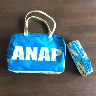 アナップキッズ(ANAP Kids)のちゃむ様専用☆オムツバック&シート【アナップ】(おむつ替えマット)