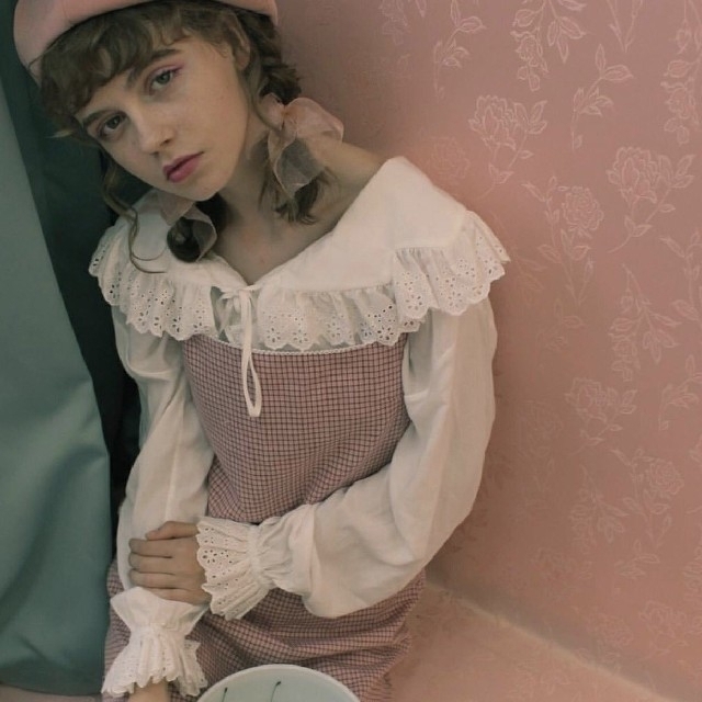 vannie tokyo FRILLED SAILOR BLOUSE レディースのファッション小物(サングラス/メガネ)の商品写真