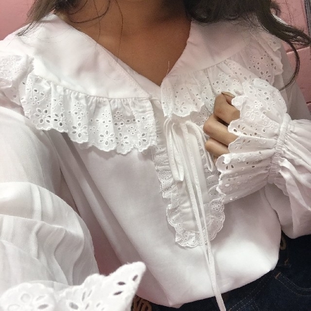 vannie tokyo FRILLED SAILOR BLOUSE レディースのファッション小物(サングラス/メガネ)の商品写真