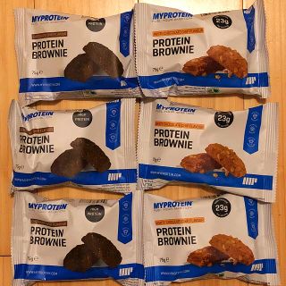 マイプロテイン(MYPROTEIN)の今だけ値引き【6枚セット】プロテインブラウニー2種×3枚(ダイエット食品)