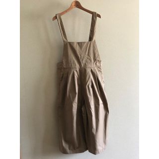 シマムラ(しまむら)の※ちび様専用※しまむら♡サロペット ベージュ 新品未使用！(サロペット/オーバーオール)