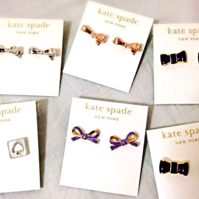 kate spade new york(ケイトスペードニューヨーク)の新品♡kate spadeピアス♡ レディースのアクセサリー(ピアス)の商品写真